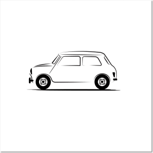 Classic Mini Cooper Posters and Art